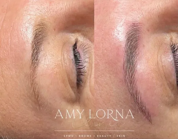 Before and after brows by Amy, client photo 8 of 14