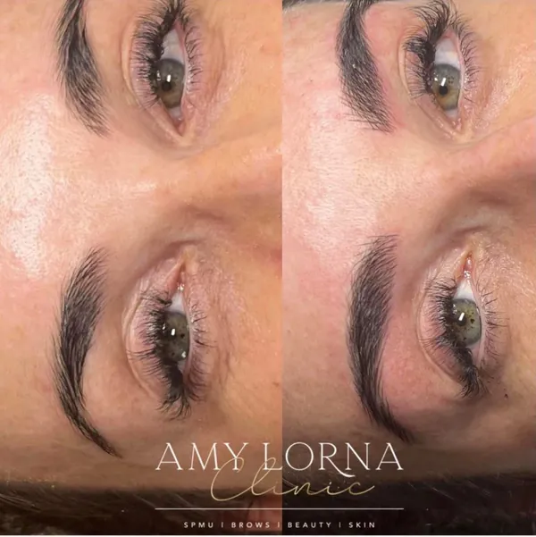 Before and after brows by Amy, client photo 12 of 14